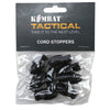 Kombat UK Grenade Cord Stoppers - Black | Secure Outdoor Gear Accessories