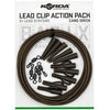 Korda Basix Action Pack | Essential Carp Fishing Lead Clip System Kit