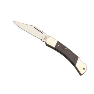 Whitby Wood Lock Knife – 3.75” Clip Blade, Ebony Handle