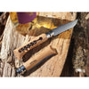 Opinel No.10 Stainless Steel Knife with Corkscrew & Bottle Opener - 10cm