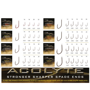 Drennan Acolyte Hooks - Precision Hook Patterns for Every Angling Need