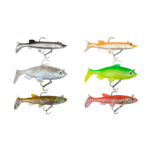 Zebco Pike Fishing Lure Pack 12cm - Natural Or Fluro