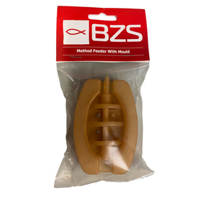 BZS Method Feeder with Mould 20g - Perfect for Carp Fishing