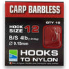 Preston Innovation Carp Hooks to Nylon Barbless