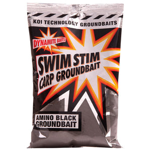 Dynamite Swim Stim Amino Black Groundbait