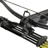 Anglo Arms Panther Black Crossbow - 175lb Plastic Crossbow Kit (Includes Red Dot Sight)