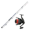 12ft Beach Caster Rod and Reel Combo - Coast Slinger and Silk 70