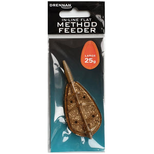 Drennan Flat Method Feeder – Small & Large Sizes for Enhanced Casting Accuracy