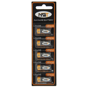 NGT LRV08 Batteries - A card of 5 Alkaline(12v) Batteries