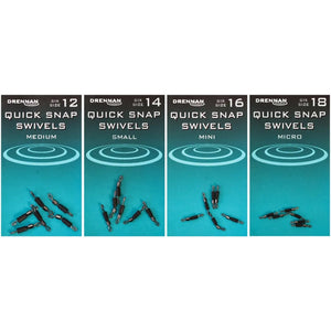 Drennan Quick Snap Swivels Pack