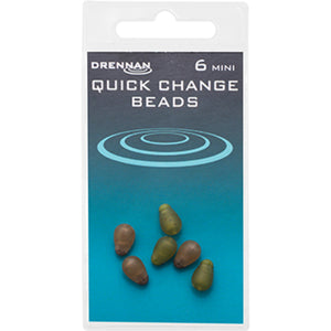 Drennan Mini Quick Change Beads - Fast Hooklength Changes, Shock Absorption