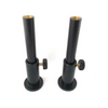 Black Aluminium Lightweight stage stands - Stage stand Inserts 3" 4" or 5 "