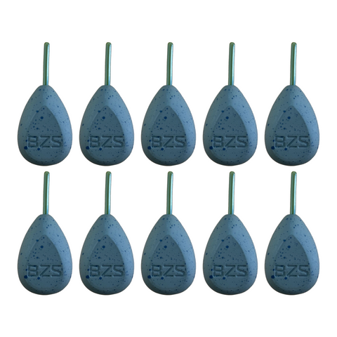 Non-Toxic, Lead-Free Inline Pear Carp Weights