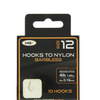 NGT BARBLESS HOOKS TO NYLON