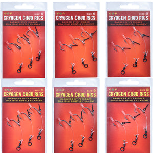 ESP Cryogen Chod Rig with Bait Screw - Barbed & Barbless, Sharp & Strong Hooks