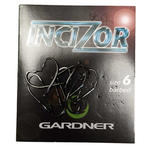 Gardner Incizor Barbed Hooks Size 6