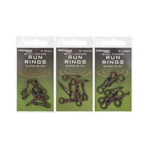 Drennan Quick Change Run Rings Super Slick | Low Resistance Feeder & Lead Setup