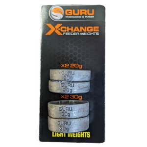 Guru X-change Feeder Weights 2x20g 2x30g 