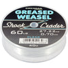 Drennan Greased Weasel Shock Leader 40M, Clear