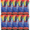 10 Packets of coloured mackerel feathers rigs mackerel lures